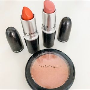 MAC Lipsticks and Blush Bundle